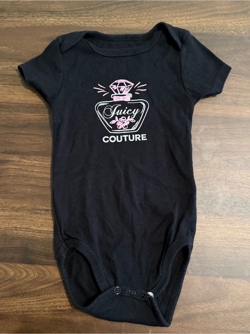 Baby girl juicy couture onesie